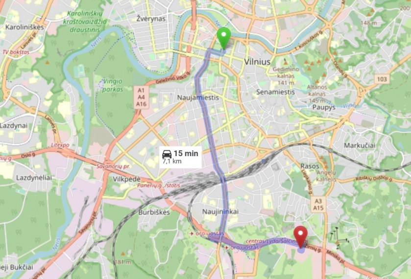 Nuomojamos administracinės, paslaugų, prekybos patalpos Žirnių g., Naujininkai, Vilniaus m., Vilniaus m. sav., 100 m2 ploto 19