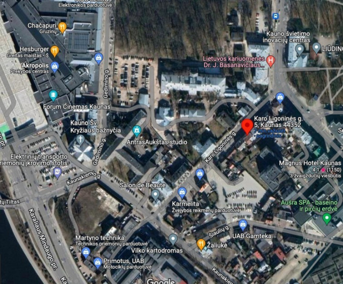 Nuomojamos kitos paskirties patalpos Karo Ligoninės g., Centras, Kauno m., Kauno m. sav., 37.12 m2 ploto 3