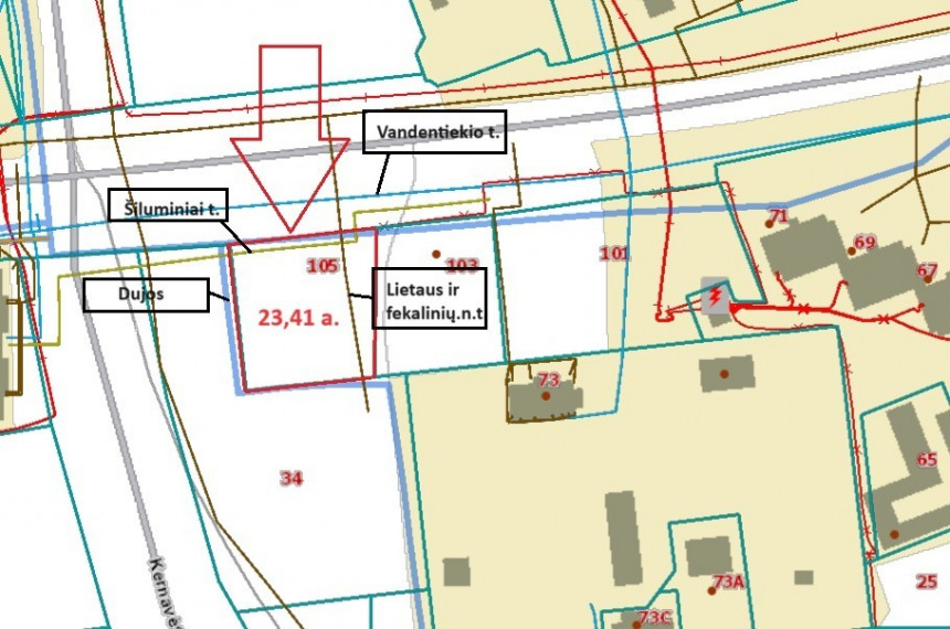 Parduodamas  sklypas Statybininkų g., Vidzgiris, Alytaus m., Alytaus m. sav., 23.41 a ploto 9