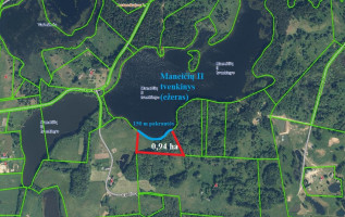Parduodamas sklypas Maneičių k., Utenos r. sav., 94 a ploto 14