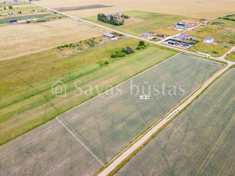 Parduodamas sklypas Gluosnių g., Meškių k., Šiaulių r. sav., 108.5 a ploto 4