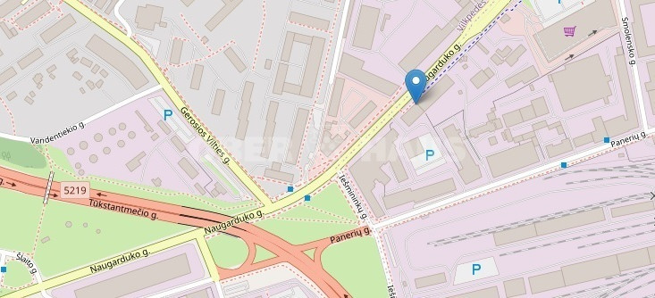 Nuomojamos administracinės patalpos Naugarduko g., Naujamiestis, Vilniaus m., Vilniaus m. sav., 62 m2 ploto 9