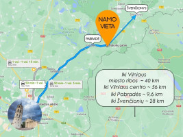 Parduodamas namas Baliulių g., Baliulių k., Švenčionių r. sav., 80 m2 ploto, 2 aukštai 25