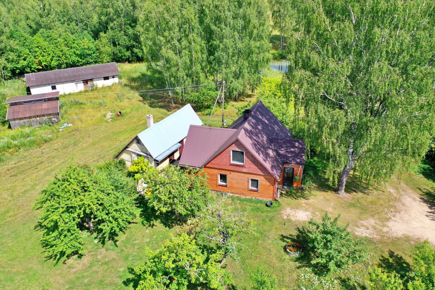 Parduodamas namas Petkūnų k., Zarasų r. sav., 89.00 m² ploto 5 kambariai 3