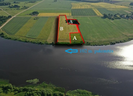 Parduodamas sklypas Vainiūniškio k., Kupiškio r. sav., 101.00 a ploto