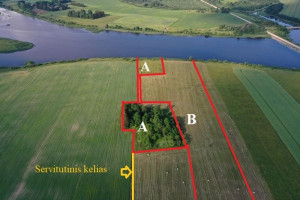 Parduodamas sklypas Vainiūniškio k., Kupiškio r. sav., 101.00 a ploto 3