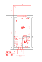 Parduodamas namas Vaivorykštės g., Kunigiškės, Palangos m., Palangos m. sav., 47.86 m² ploto 3 kambariai 11