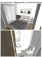 Parduodamas namas Vaivorykštės g., Kunigiškės, Palangos m., Palangos m. sav., 47.86 m² ploto 3 kambariai 21