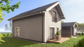 Parduodamas namas Purmalių k., Klaipėdos r. sav., 98.72 m² ploto 4 kambariai 2
