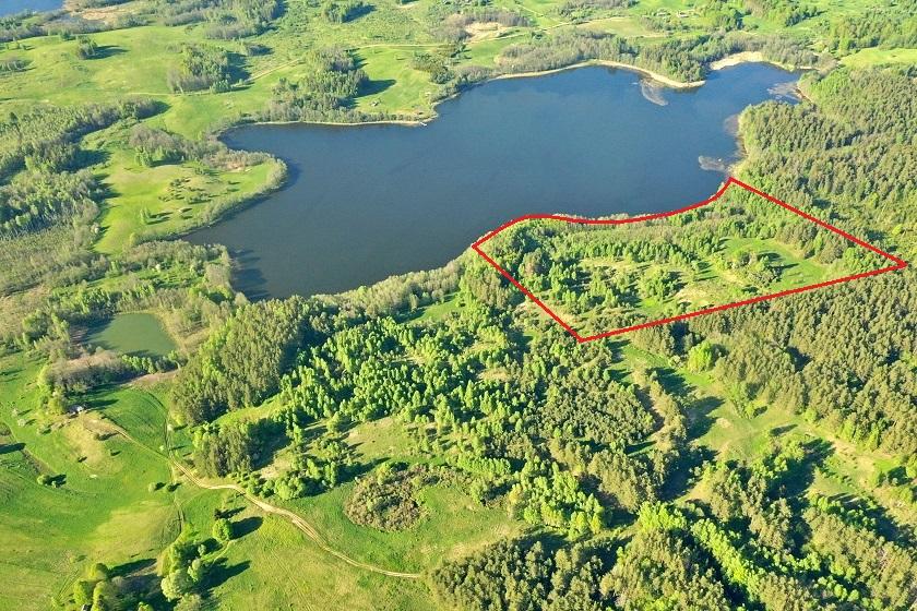 Parduodamas sklypas Salinių k., Zarasų r. sav., 1050.00 a ploto 1