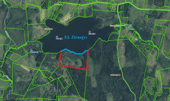 Parduodamas sklypas Salinių k., Zarasų r. sav., 1050.00 a ploto 12