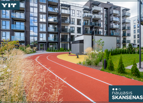 Parduodamas butas Šatrijos g., Šnipiškės, Vilniaus m., Vilniaus m. sav., 43.80 m² ploto 2 kambariai
