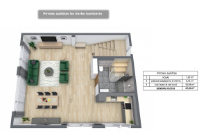 Parduodamas namas Unguros, Pilaitė, Vilniaus m., Vilniaus m. sav., 163 m2 ploto, 2 aukštai 21