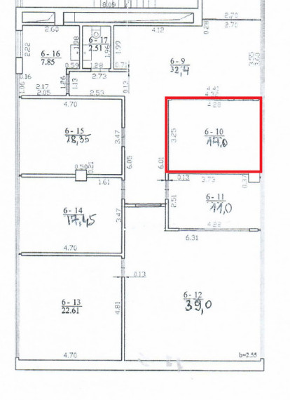 Nuomojamos patalpos Ukmergės g., Fabijoniškėse, Vilniuje, 18.89 kv.m ploto 4
