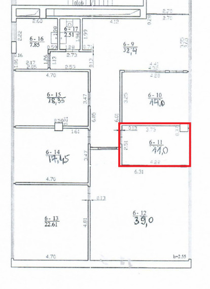 Nuomojamos patalpos Ukmergės g., Fabijoniškėse, Vilniuje, 14.84 kv.m ploto 4