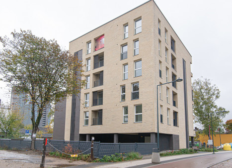 Parduodamas butas S. Fino g., Šnipiškės, Vilniaus m., Vilniaus m. sav., 37.6 m2 ploto, 2 kambariai