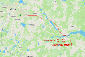 Parduodamas sklypas Tauragnų k., Utenos r. sav., 1030 a ploto 8