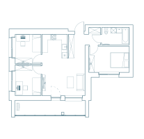 Parduodamas butas Lazdynėlių g., Lazdynėliai, Vilniaus m., Vilniaus m. sav., 66.84 m² ploto 4 kambariai 7