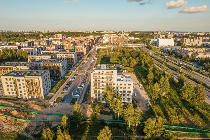 Parduodamas butas M. Mažvydo g., Pilaitė, Vilniaus m., Vilniaus m. sav., 39.68 m² ploto 2 kambariai 5