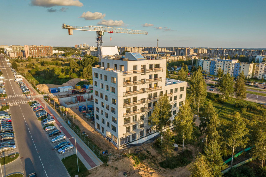 Parduodamas butas M. Mažvydo g., Pilaitė, Vilniaus m., Vilniaus m. sav., 39.68 m² ploto 2 kambariai 6