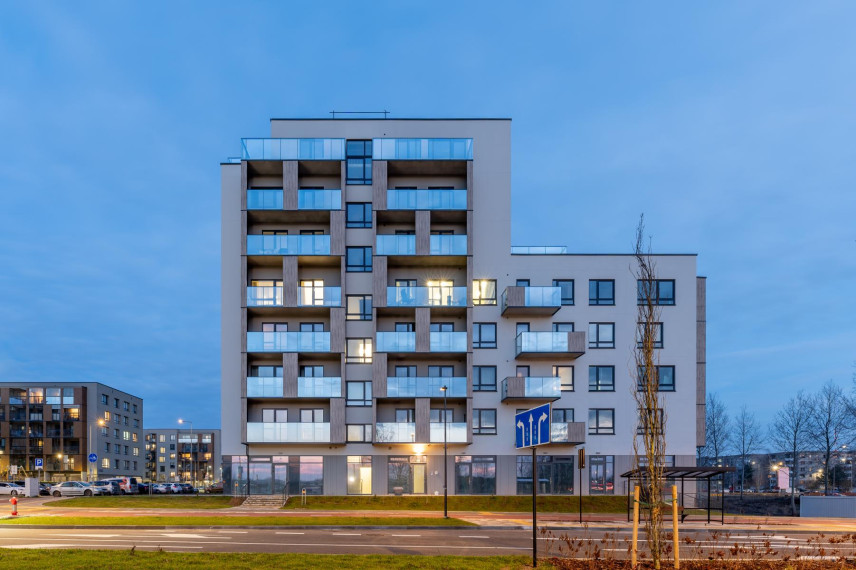 Parduodamas butas M. Mažvydo g., Pilaitė, Vilniaus m., Vilniaus m. sav., 73.17 m² ploto 4 kambariai 1