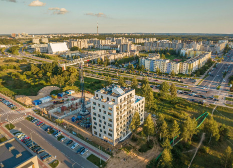Parduodamas butas M. Mažvydo g., Pilaitė, Vilniaus m., Vilniaus m. sav., 39.81 m² ploto 2 kambariai