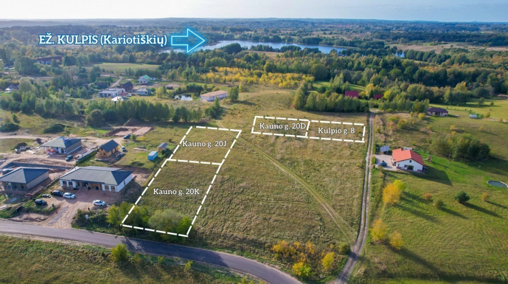 Parduodamas  sklypas Kauno g., Kariotiškių k., Trakų r. sav., 42.32 a ploto 4