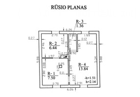 Parduodamas namas Pakonių k., Vilniaus r. sav., 77.00 m² ploto 2 kambariai 12