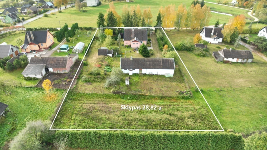 Parduodamas namas Rūdupio g., Milašaičių k., Raseinių r. sav., 129.32 m2 ploto, 2 aukštai 2
