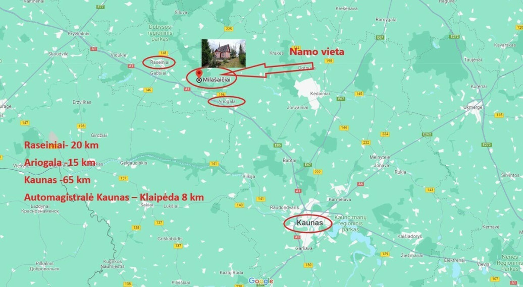 Parduodamas namas Rūdupio g., Milašaičių k., Raseinių r. sav., 129.32 m2 ploto, 2 aukštai 37