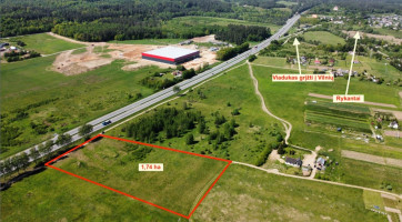 Parduodamas kitos paskirties sklypas Aukštųjų Semeniukų k., Trakų r. sav., 174.92 a ploto 3
