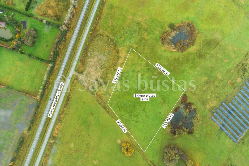 Parduodamas sklypas Keliautojų g., Stragnų I k., Klaipėdos r. sav., 200 a ploto 2