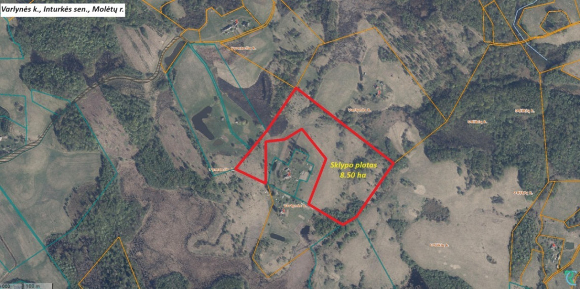 Parduodamas sklypas Varlynės k., Molėtų r. sav., 850 a ploto 6