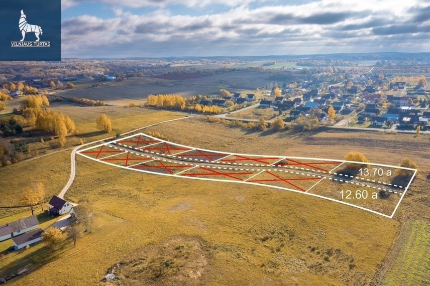 Parduodamas sklypas Savičiūnų k., Vilniaus r. sav., 13.7 a ploto 5