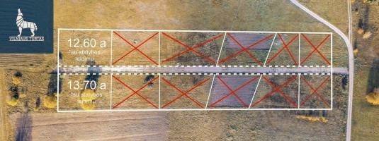 Parduodamas  sklypas Savičiūnų k., Vilniaus r. sav., 13.7 a ploto 6