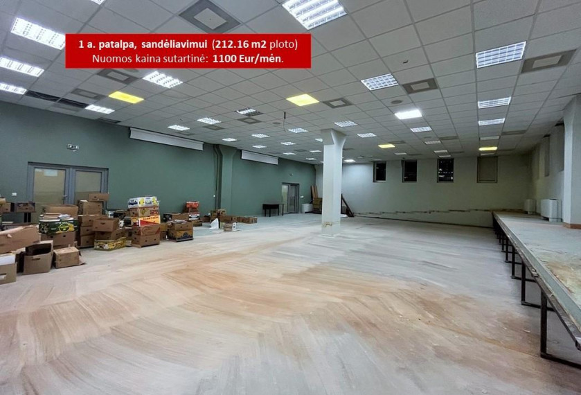 Nuomojamos administracinės, kitos paskirties, paslaugų patalpos Laisvės pr. 58, Vilnius, Viršuliškės, Vilniaus m., Vilniaus m. sav., 19 m2 ploto 4