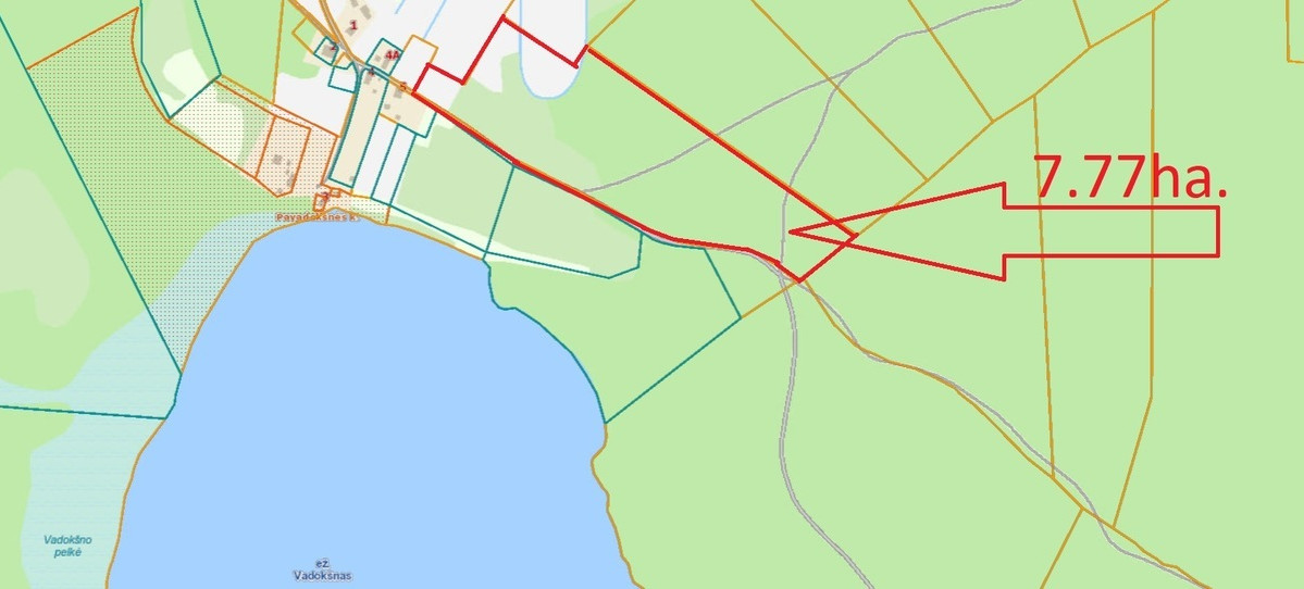 Parduodamas sklypas Pavadokšnės k., Molėtų r. sav., 777 a ploto 6