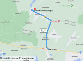 Kaišiadorių r., Juodo Gojaus k. parduodamas pramonės - sandėliavimo paskirties sklypas 8