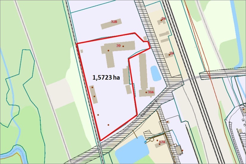Parduodamos gamybinės, sandėliavimo patalpos Elevatoriaus g., Kėdainių m., Kėdainių r. sav., 2203 m2 ploto 1