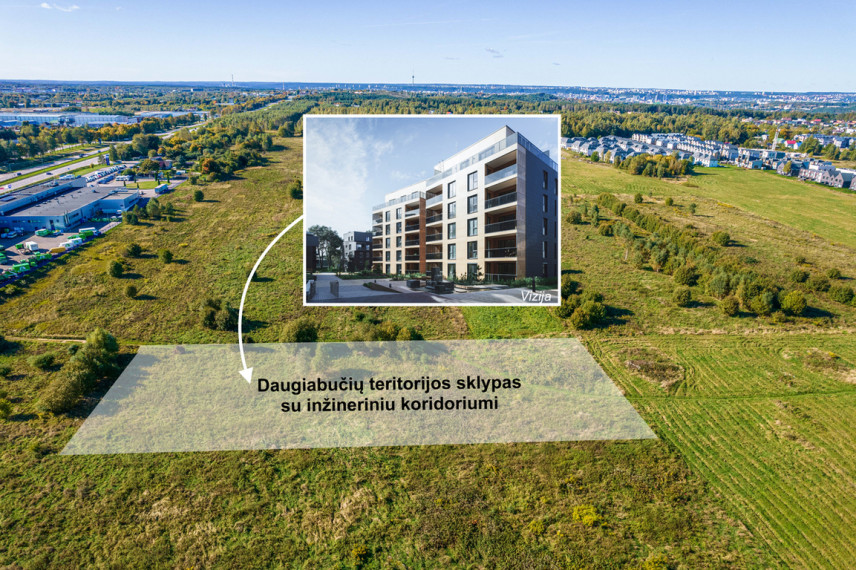 Parduodamas sklypas Fryzų g., Kalnėnuose, Vilniuje, 43 a ploto 1