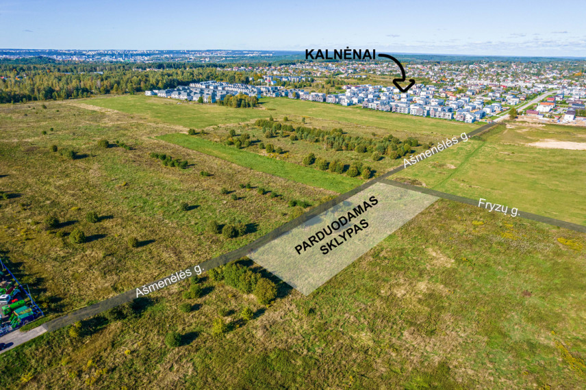 Parduodamas sklypas Fryzų g., Kalnėnuose, Vilniuje, 43 a ploto 4