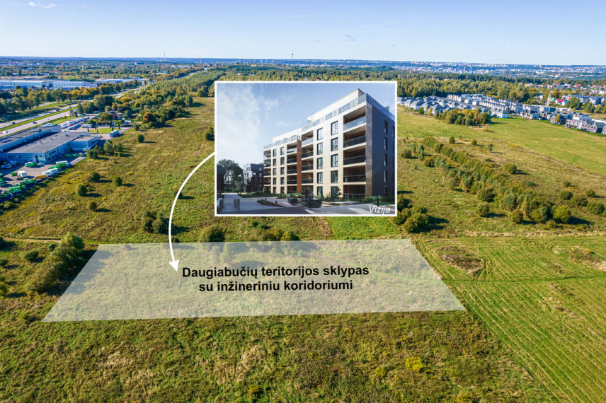 Parduodamas sklypas Fryzų g., Kalnėnuose, Vilniuje, 43 a ploto 1
