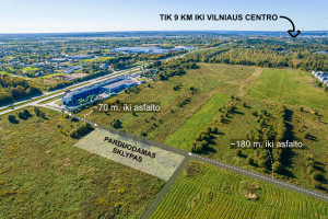 Parduodamas sklypas Fryzų g., Kalnėnuose, Vilniuje, 43 a ploto 3