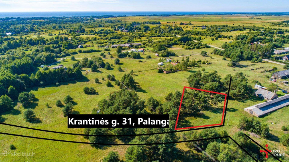 Parduodamas sklypas Krantinės g., Šventoji, Palangos m., Palangos m. sav., 15 a ploto 1