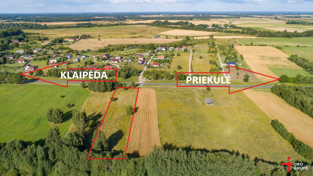 Parduodamas sklypas Priekulės II k., Klaipėdos r. sav., 38 a ploto 1