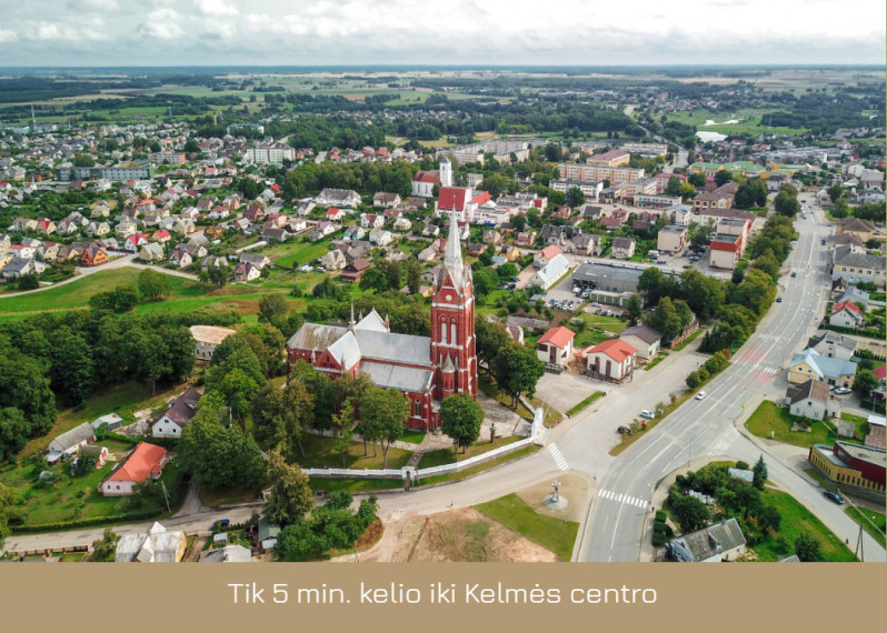 Parduodamas namas Lauko g., Kelmės m., Kelmės r. sav., 42.13 m2 ploto, 1 aukštai 6
