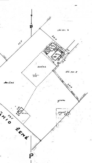 Parduodamas namas Lauko g., Kelmės m., Kelmės r. sav., 42.13 m2 ploto, 1 aukštai 7