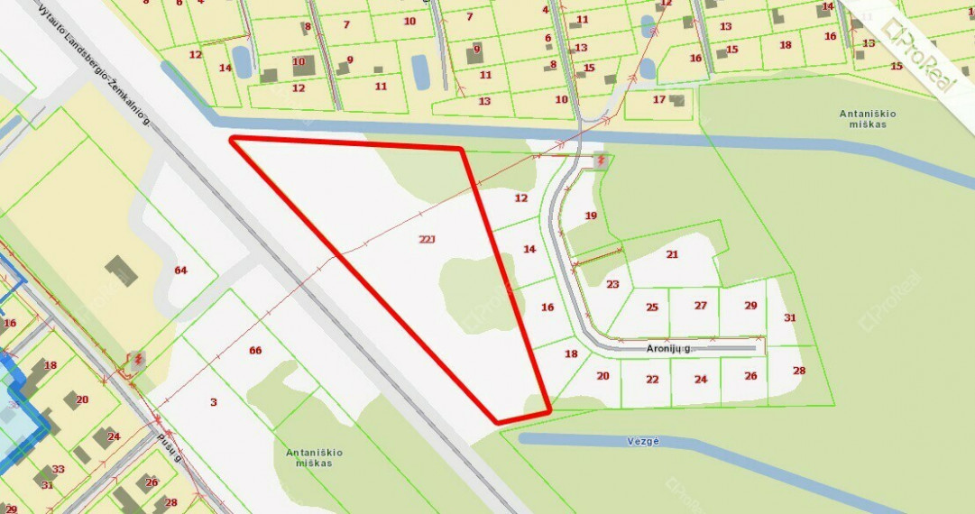 Parduodamas  sklypas Miško g., Radviliškio m., Radviliškio r. sav., 136 a ploto 10