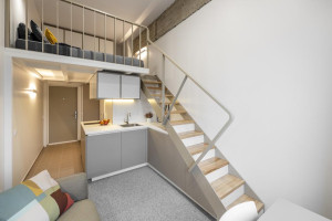 Nuomojamas butas Smolensko g., Naujamiestis, Vilniaus m., Vilniaus m. sav., 25.00 m² ploto 2 kambariai 1