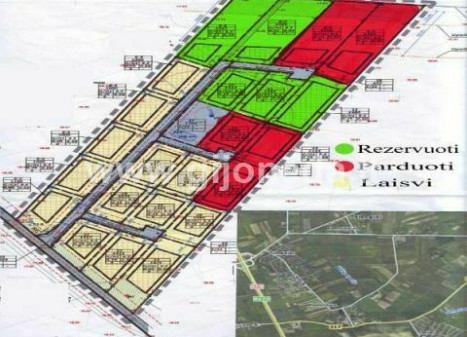 Parduodamas daugiaaukštės gyvenamosios paskirties sklypas Lelių k., Klaipėdos r. sav., 10.77 a ploto